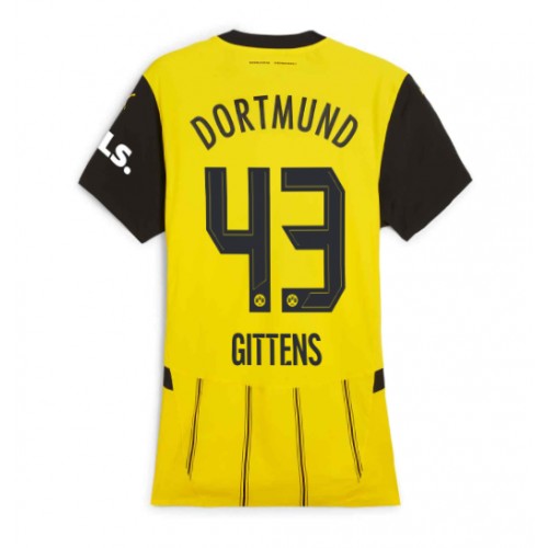 Dres Borussia Dortmund Jamie Bynoe-Gittens #43 Domaci za Žensko 2024-25 Kratak Rukav